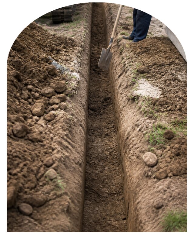 Копка траншеи в Приморско-Ахтарске по цене от 507 р под ключ Метпроект-Прр